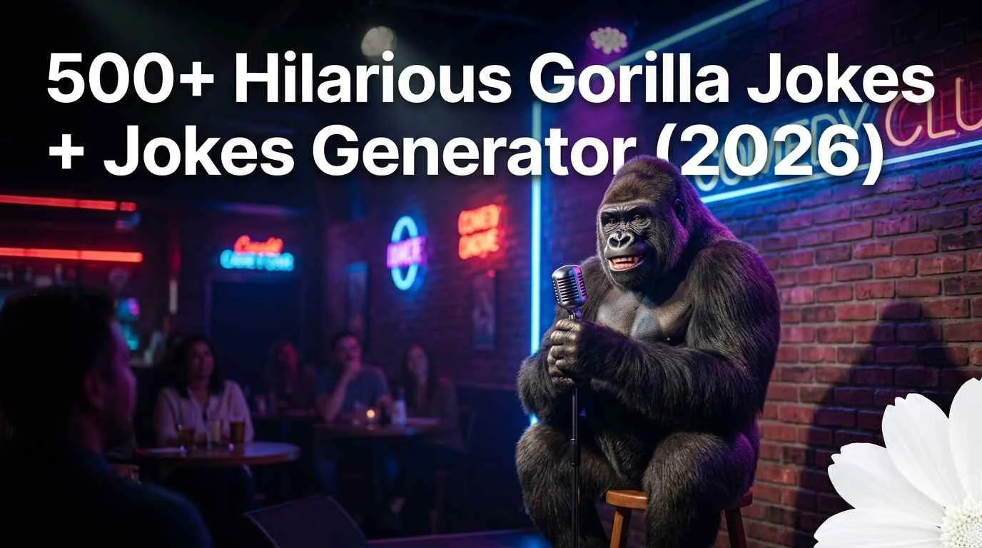 Gorilla jokes with names generator