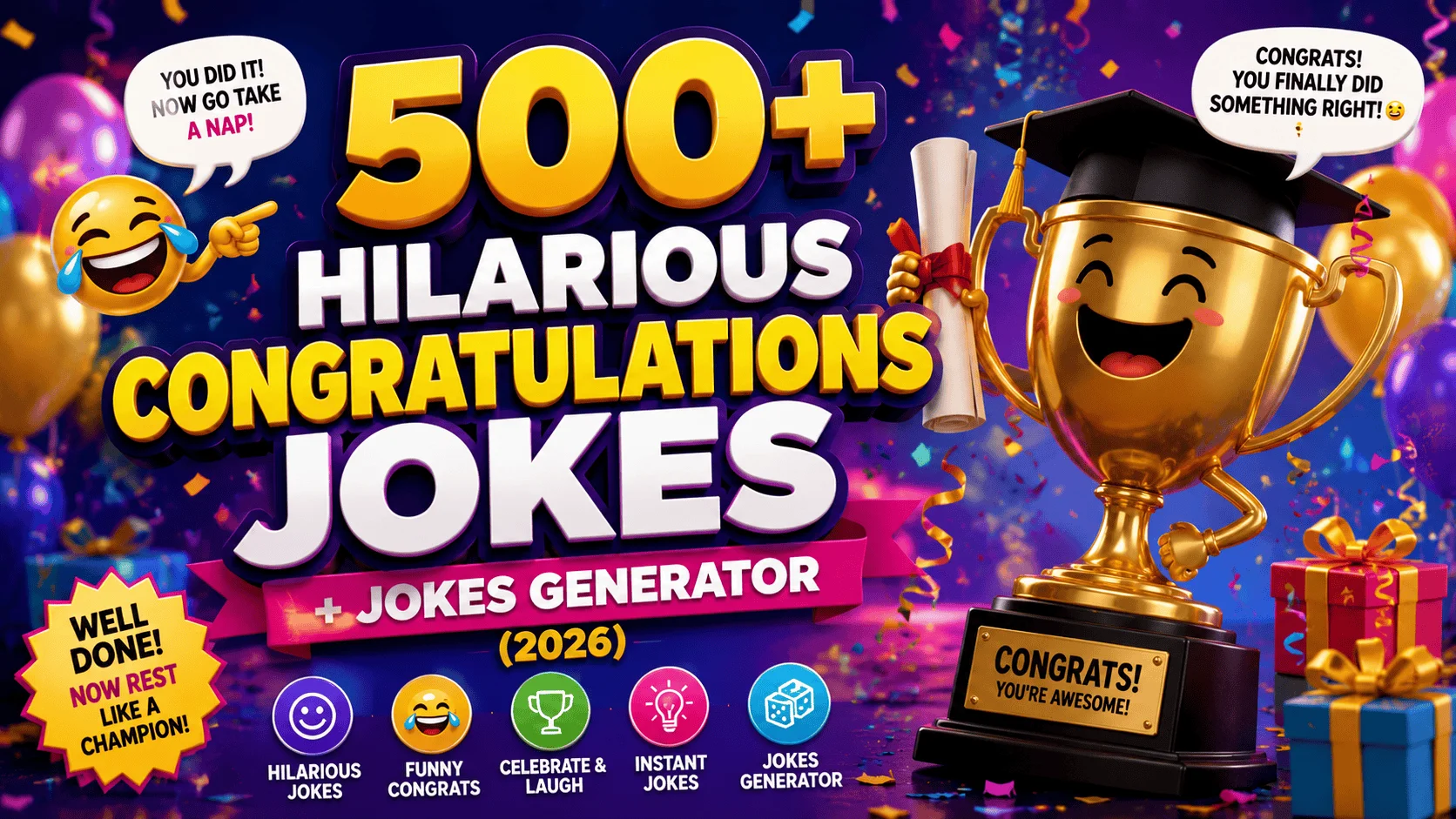 hilarious-congratulations-jokes-with-jokes-generator